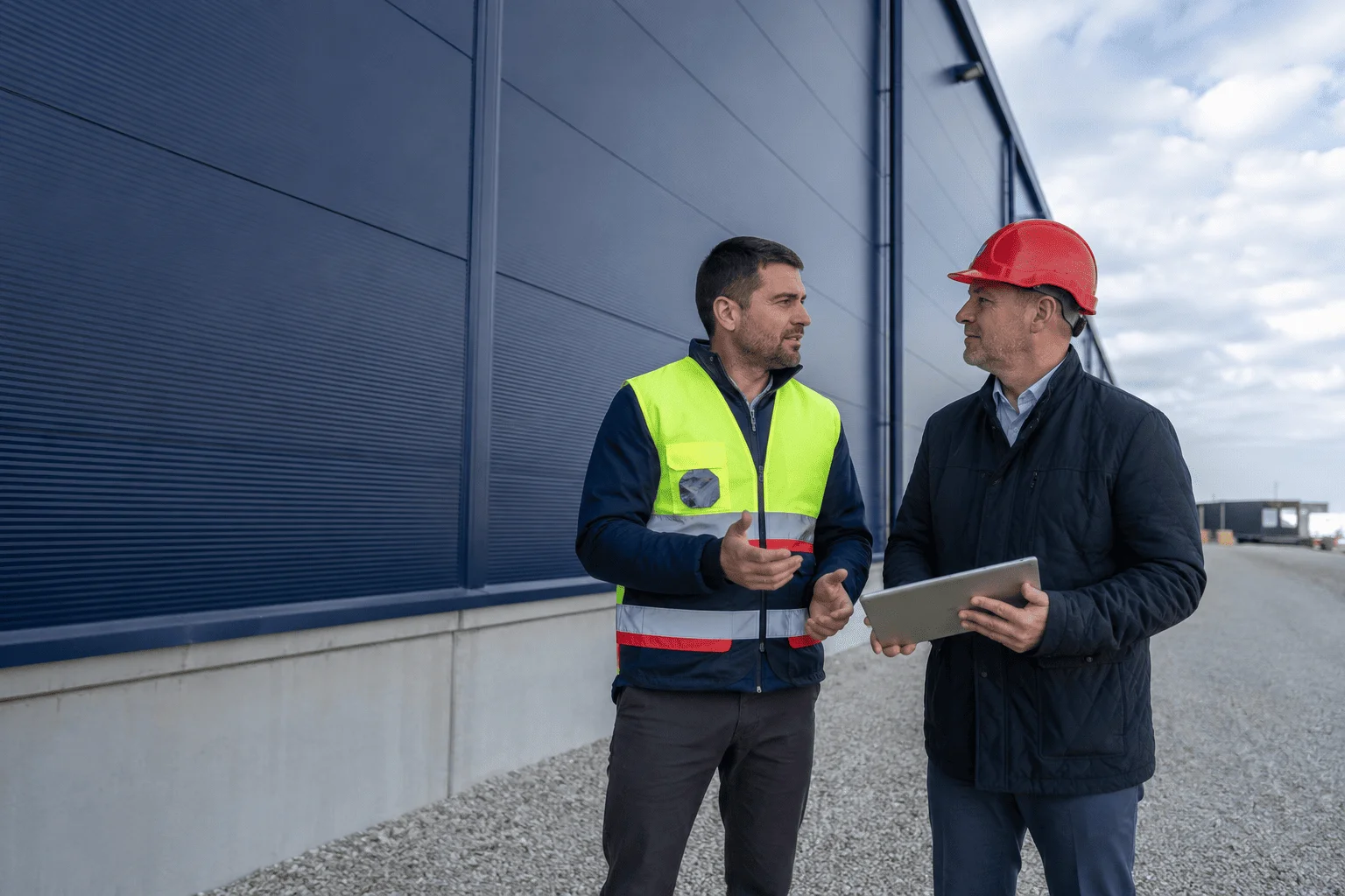 Reviewing a commercial facility for an insulation project
