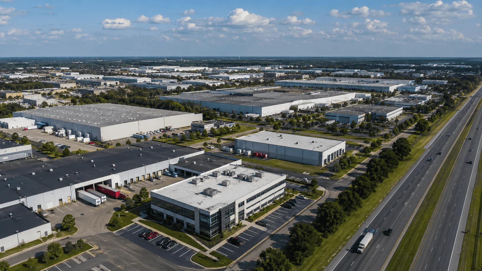 Commercial and industrial market coverage across Texas