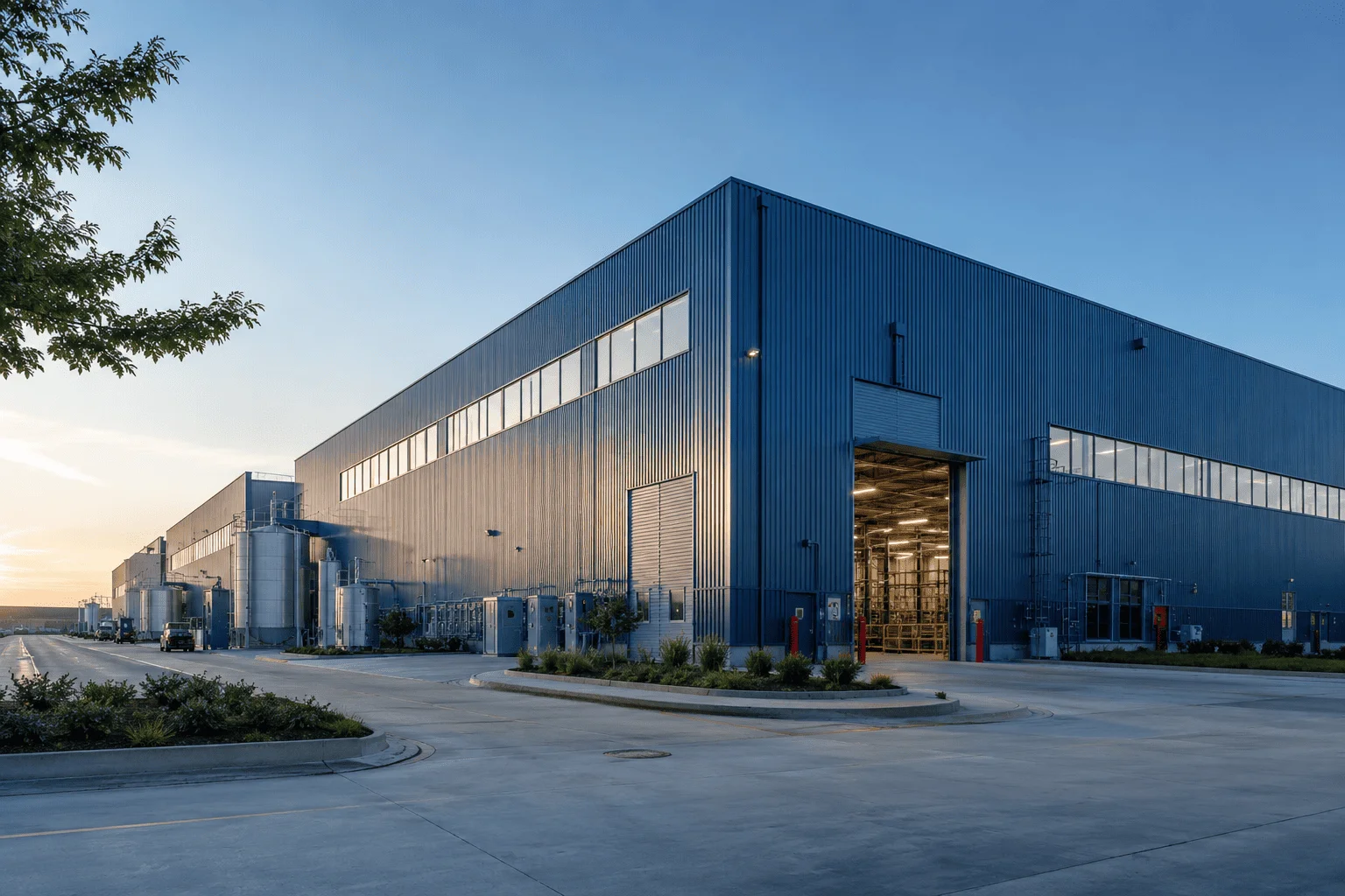 Industrial facilities served in the Tulsa market
