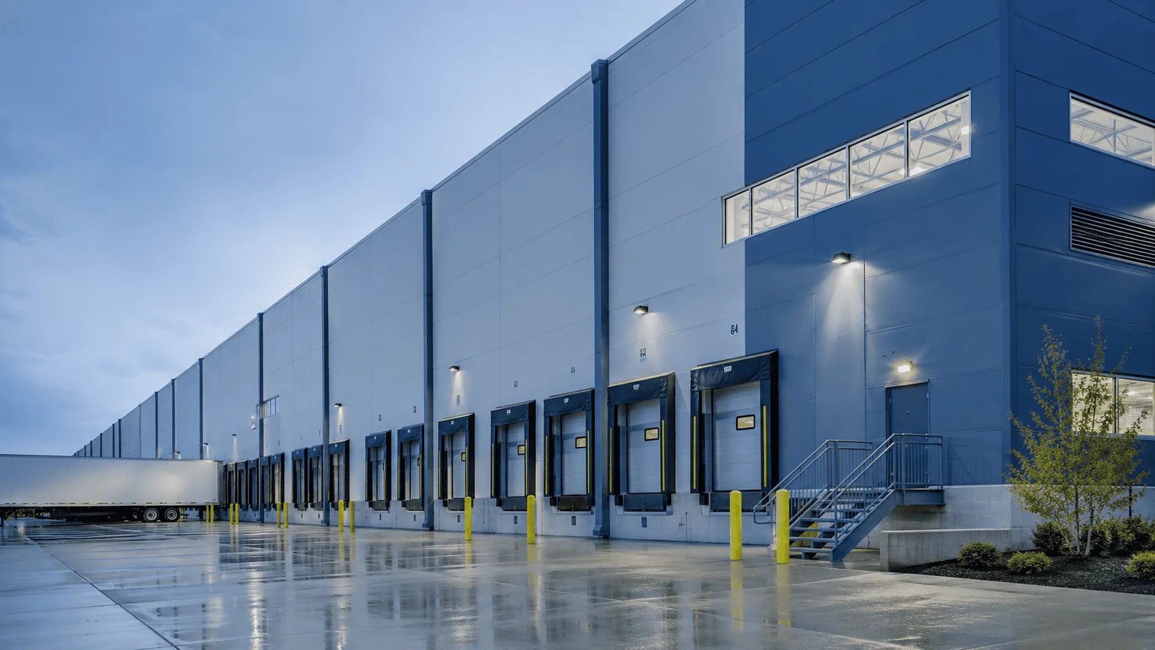 Representative warehouse and distribution facilities serving the Jacksonville market