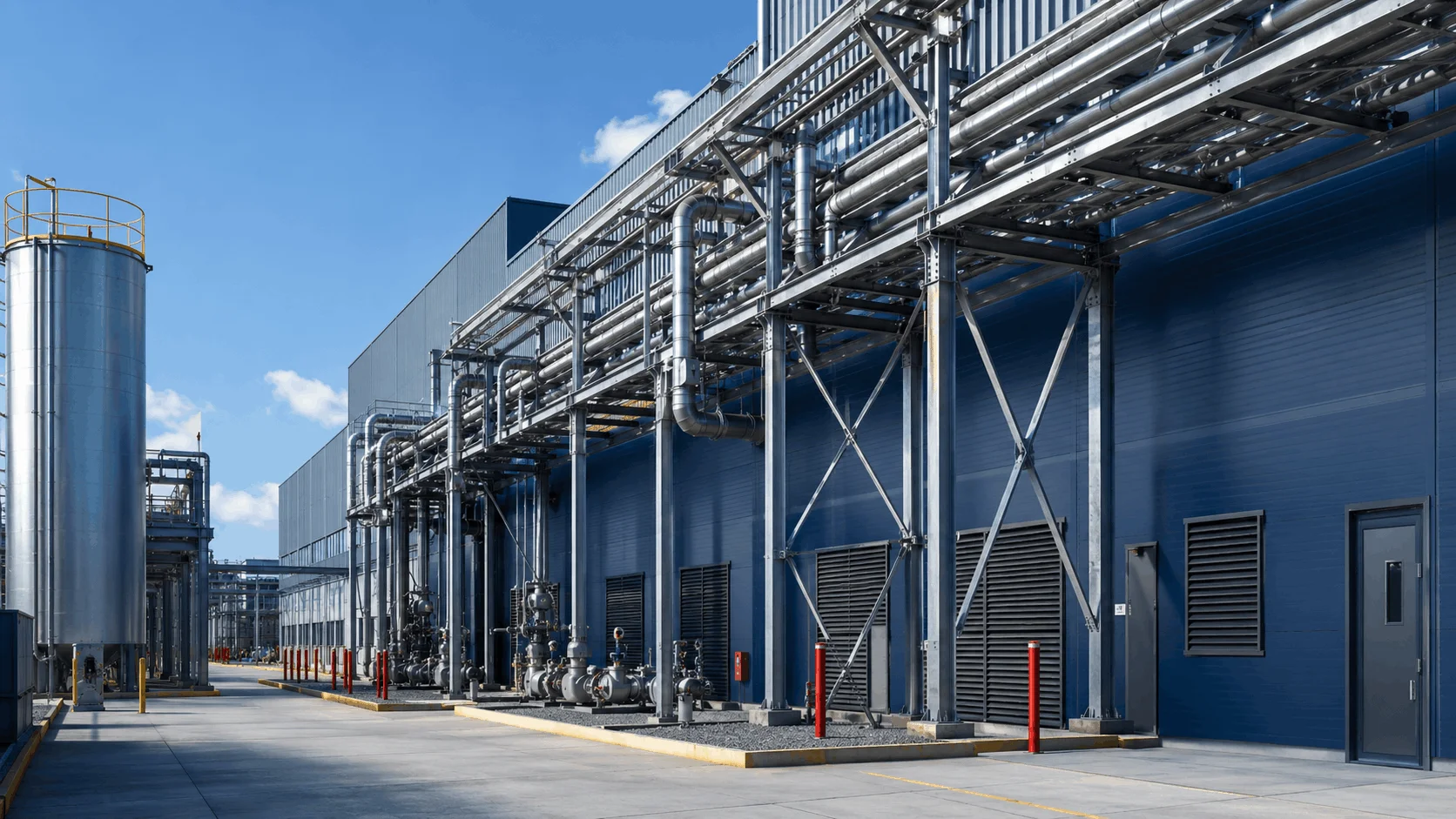 Industrial facilities served in the Mobile market