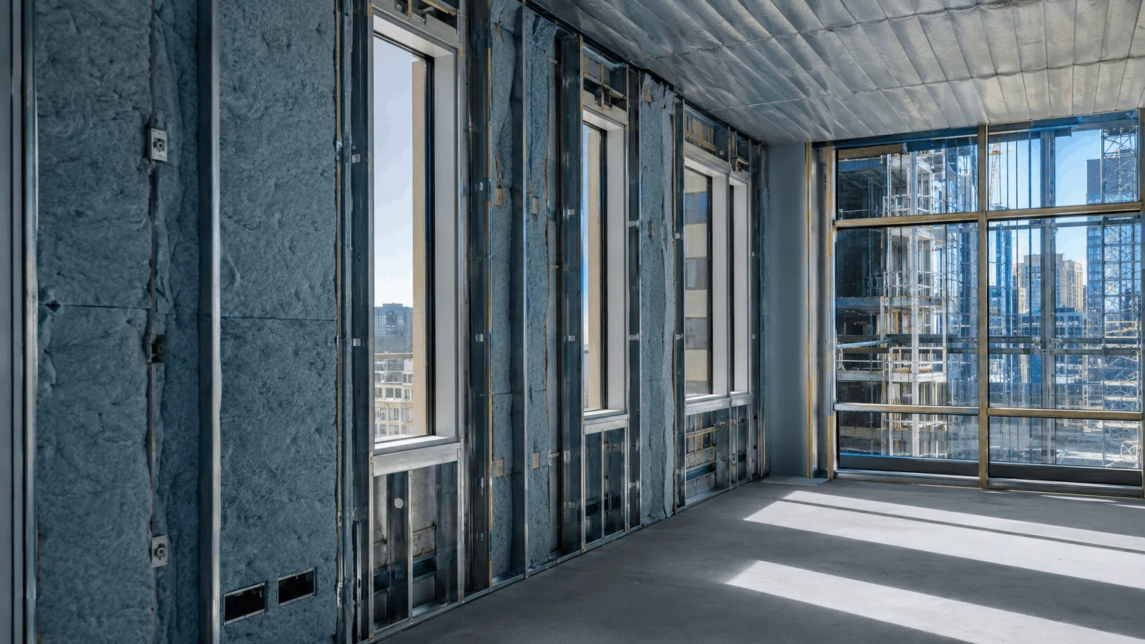 Multifamily Insulation on a commercial or industrial facility