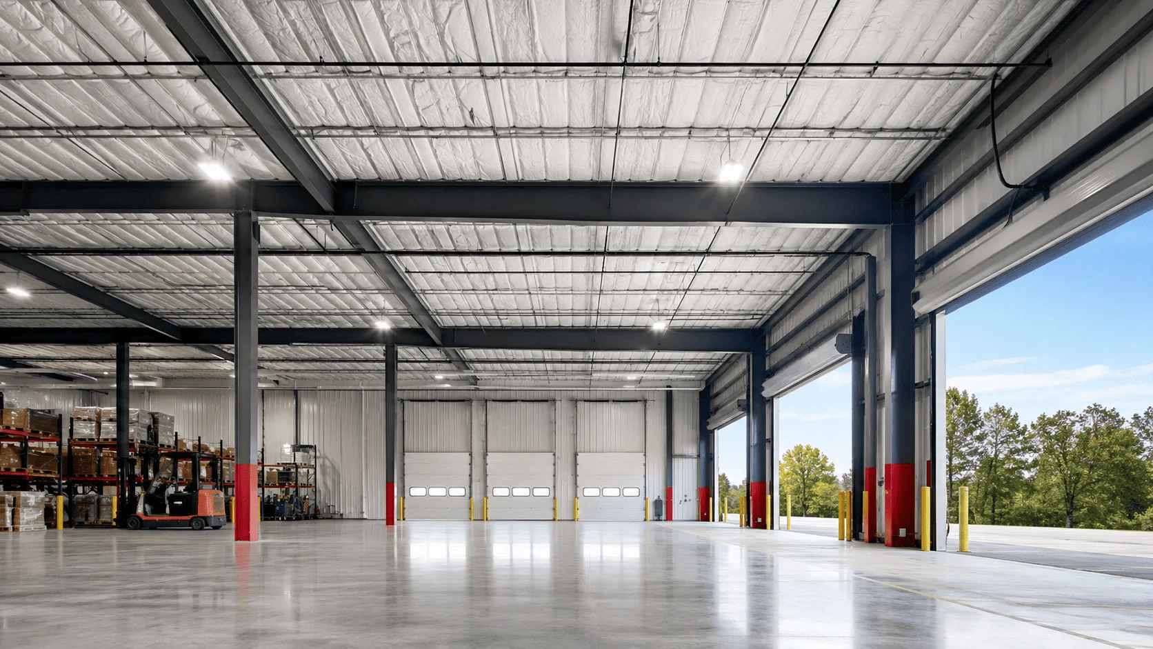 Representative warehouse and distribution facilities serving the Atlanta market