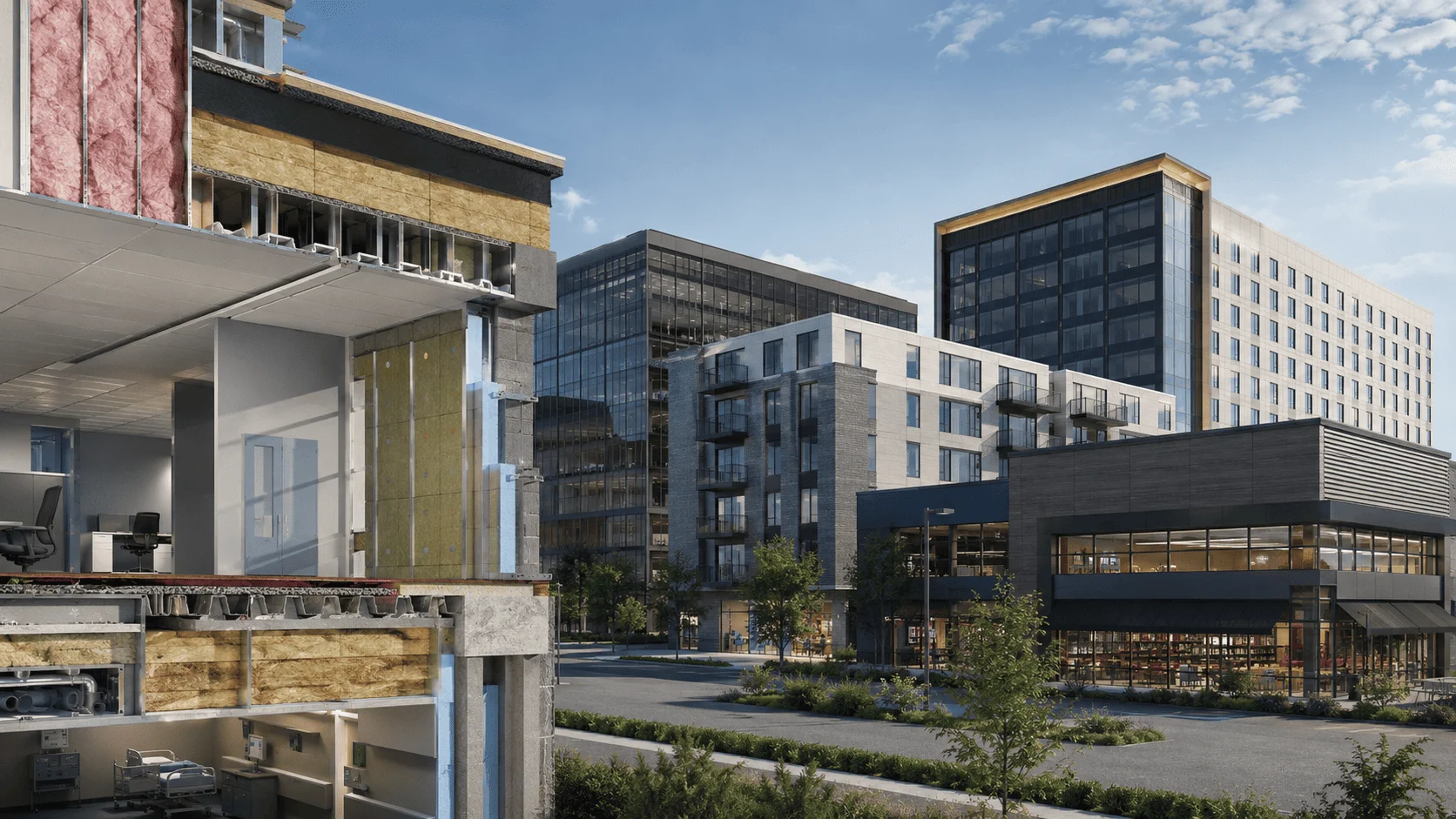 Commercial insulation systems specified across Georgia facilities