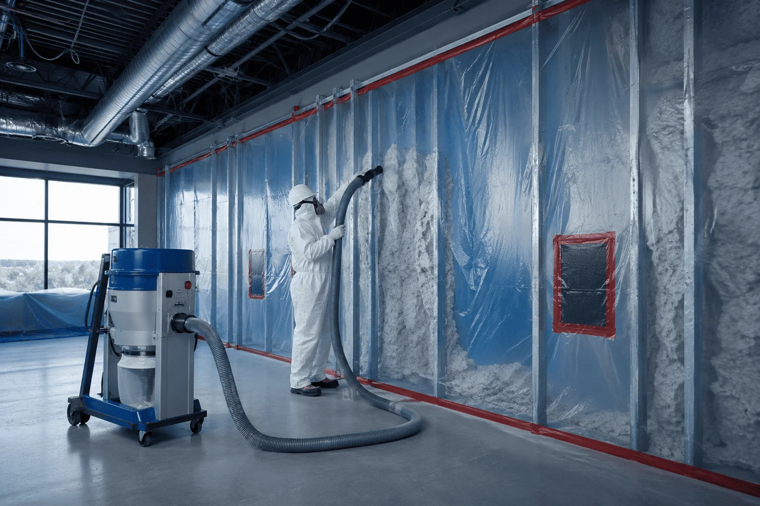 Insulation Removal on a commercial or industrial facility