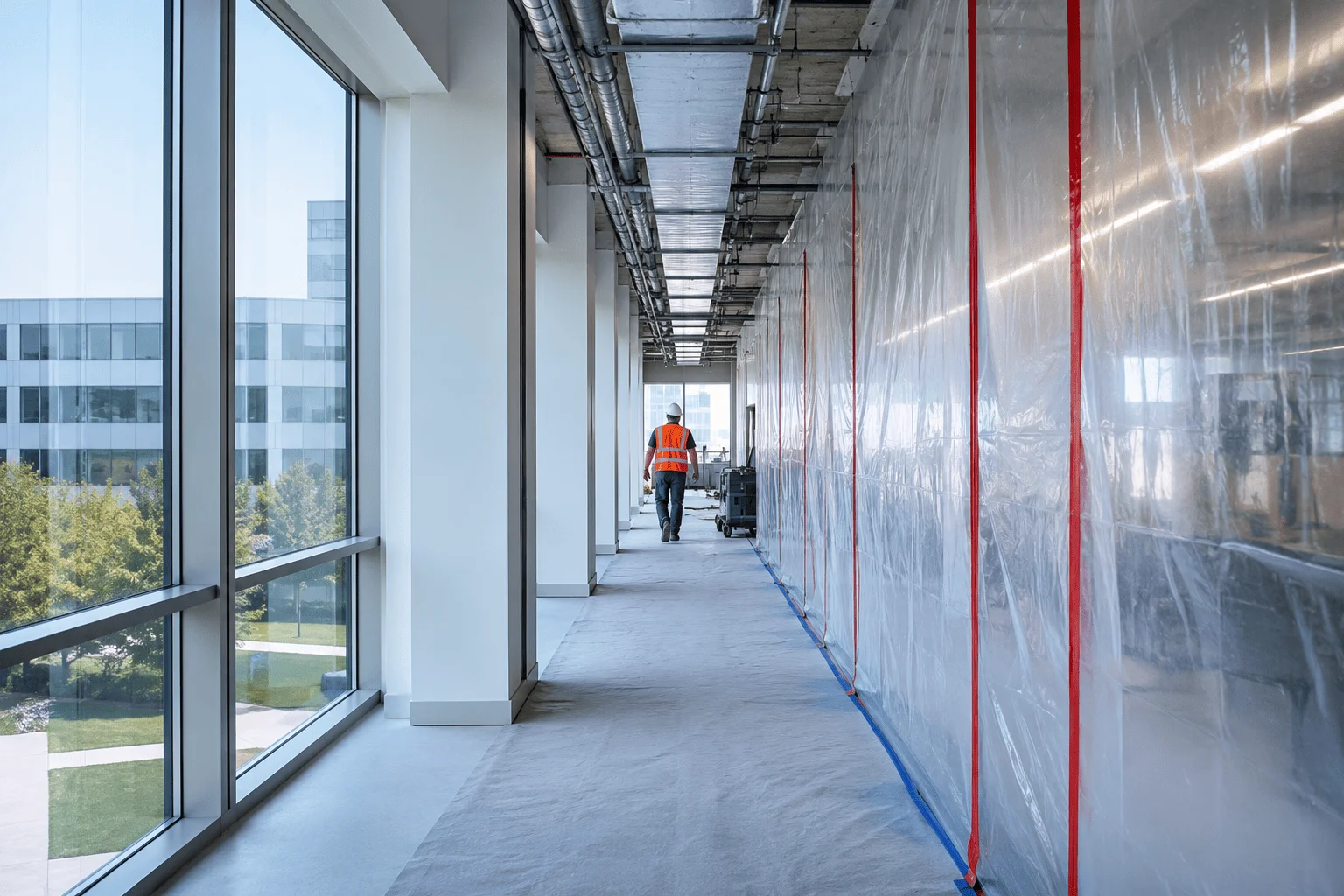 Retrofit Insulation on a commercial or industrial facility